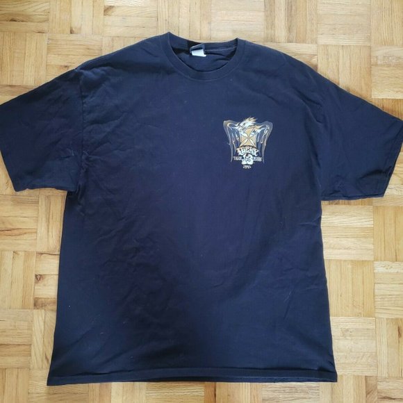 Other - VGUC Lucky Thirteen 13 Born To Lose 1991 Skull Helmet Shirt